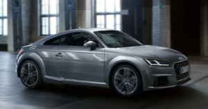 Audi TT Grey exterior colour side view 