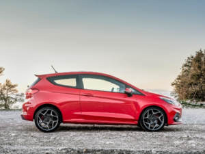 Ford Fiesta ST Exterior colour in red side view