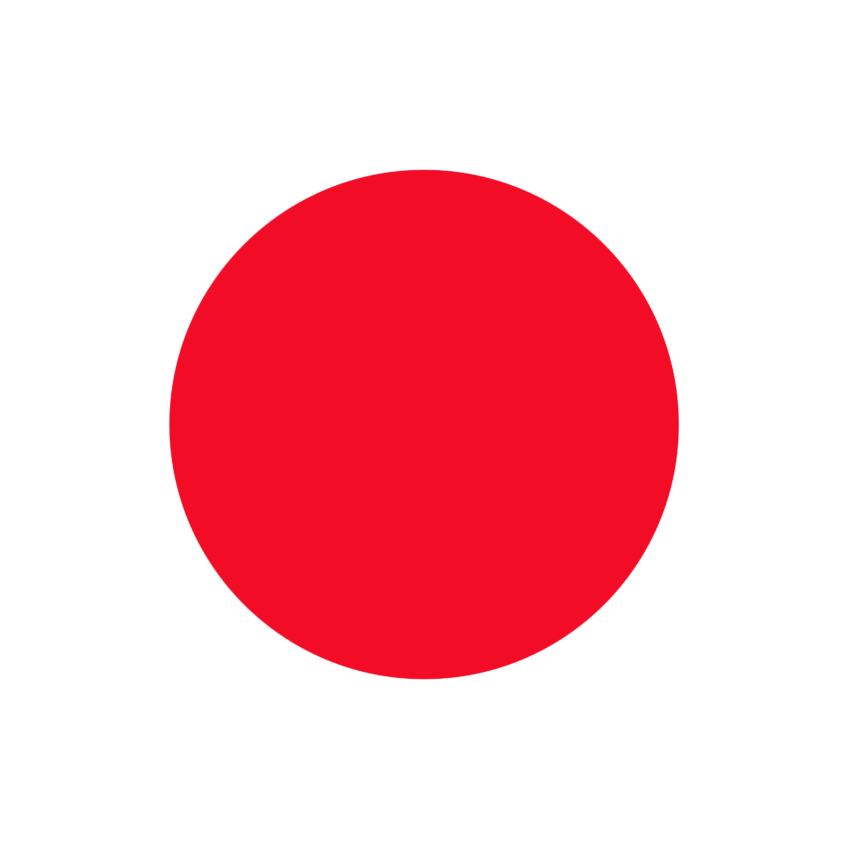 japanese flag in a circle