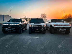 World's First Right Hand Drive Hummer 1 old and Hummer 3 2024 and Hummer EV Pick-Up