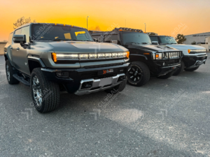 Hummer 1 Hummer 2 and Hummer 3 in RHD for World's First ever RHD Format